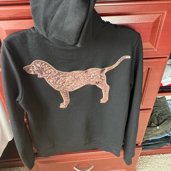 BNWT Victoria’s Secret Pink Bling Hoodie - Picture 2 of 5